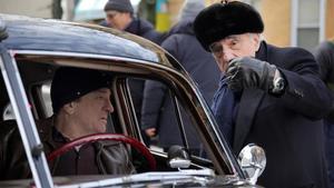 Robert de Niro y Martin Scorsese, durante el rodaje de la película de Netflix ’The Irishman’.