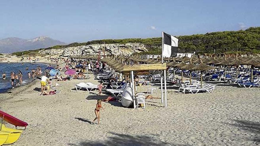 Imagen de la playa de Son Bauló, donde se habilitará un emisario submarino.