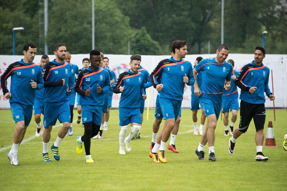 Entrenamiento del Real Oviedo