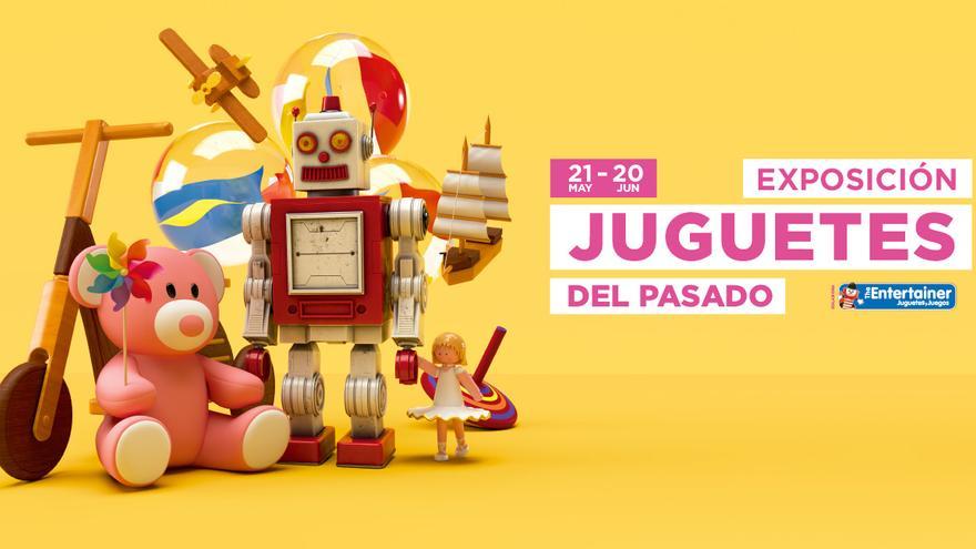 La entrada a la exposición “Juguetes del Pasado” será gratuita.