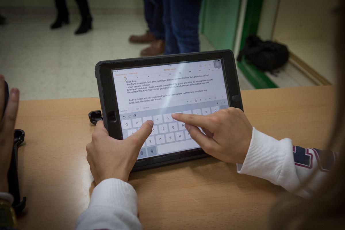 La tecnología ya deja huella en las aulas.