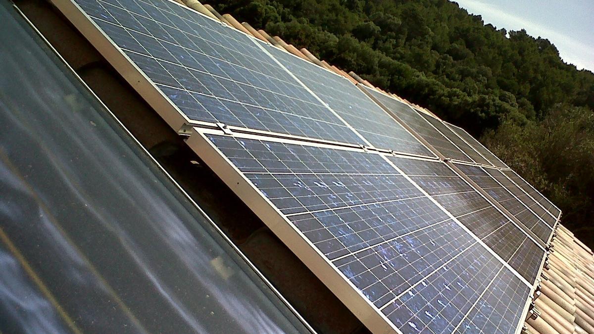 Placas solares.