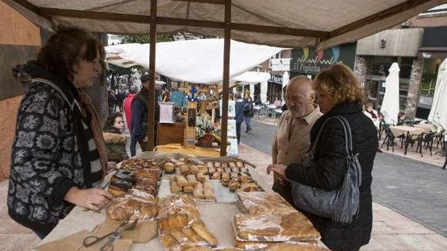 El mercado de Gascuña, en Gascona.