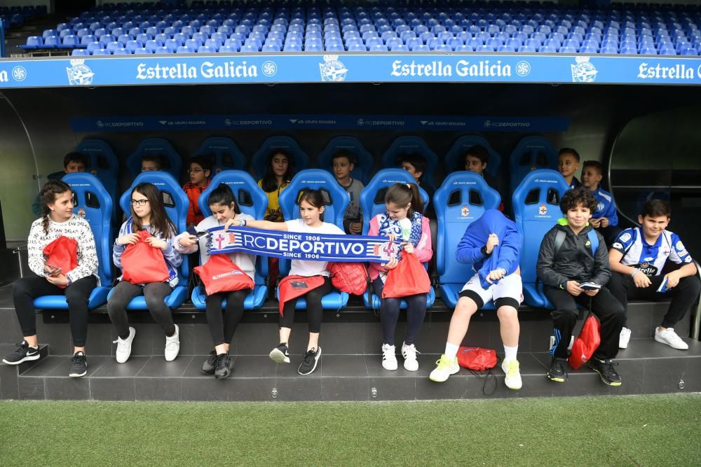 Son ya nueve centros y más de 360 alumnos que forman parte de la iniciativa impulsada por LA OPINIÓN y el Deportivo.
