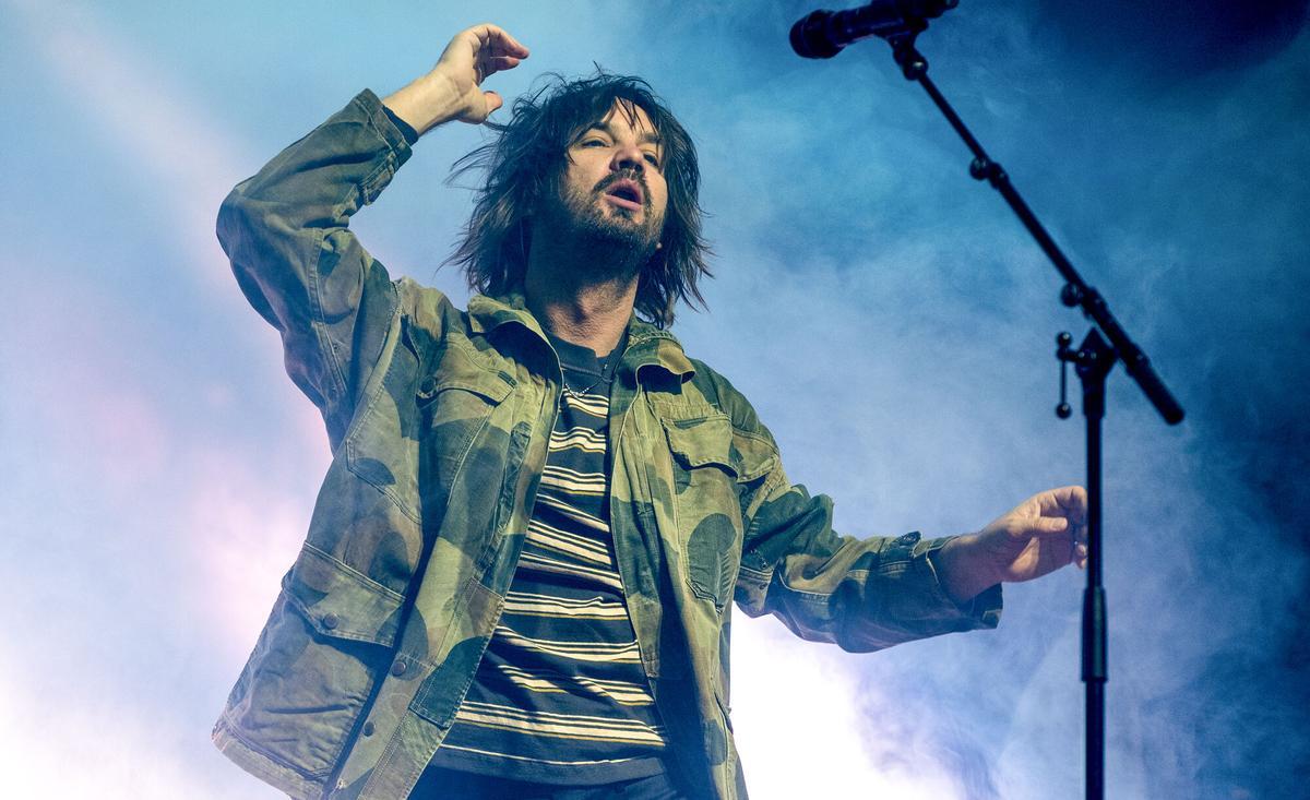 Kevin Parker durante el concierto de Tame Impala en el Palau Sant Jordi
