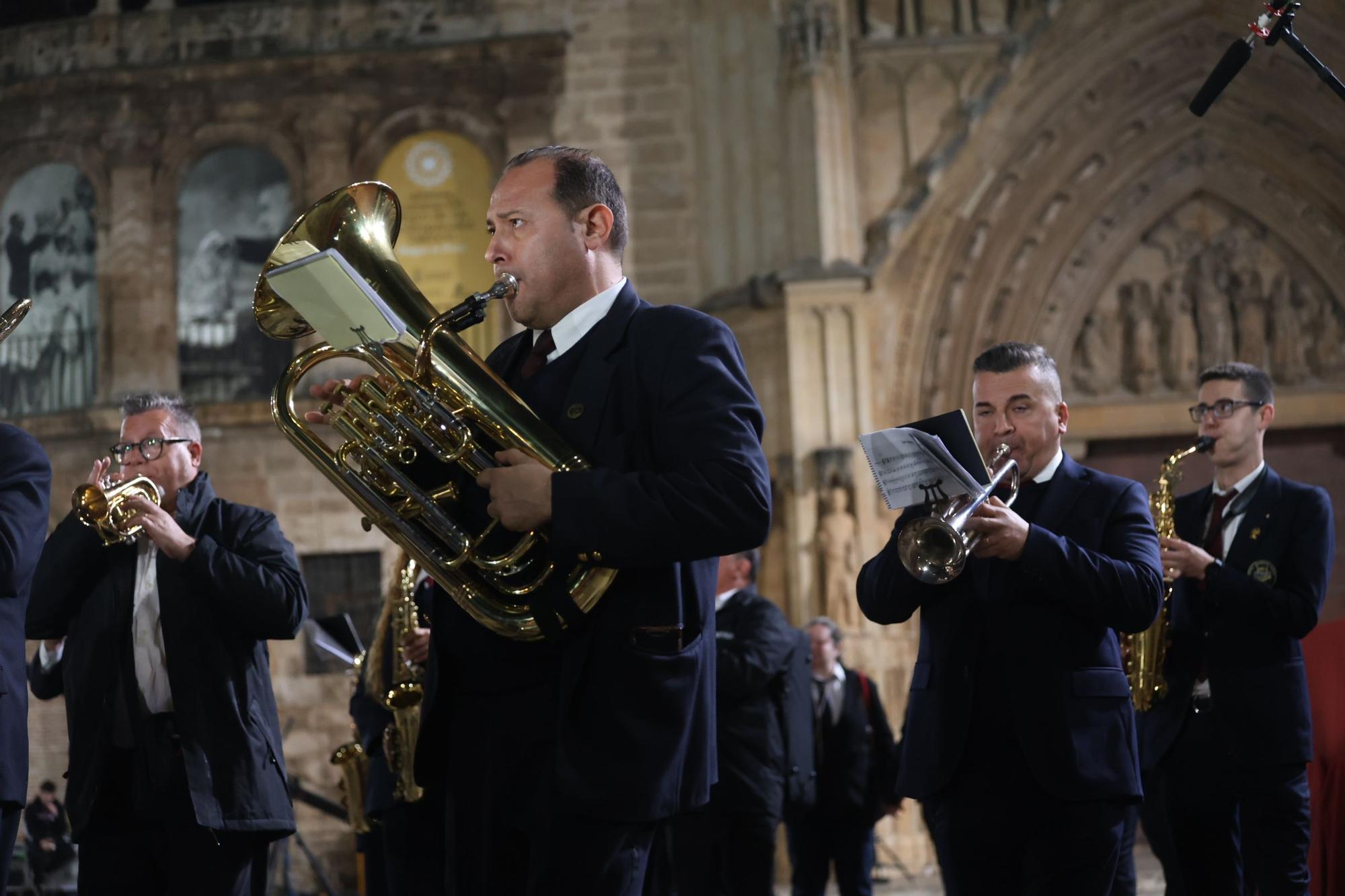 Fallas 2023 | Antología de músicos en la Ofrenda del día 17