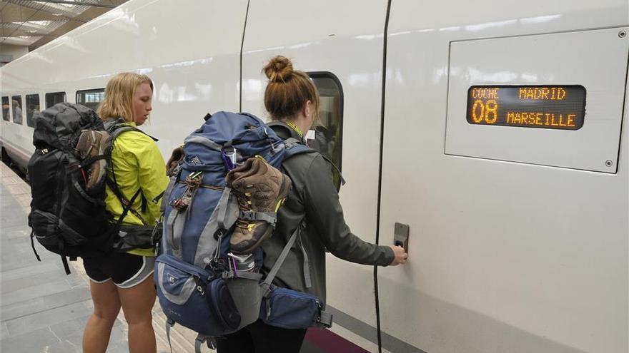 Los trayectos con Francia: solo dos trenes y desde Sants