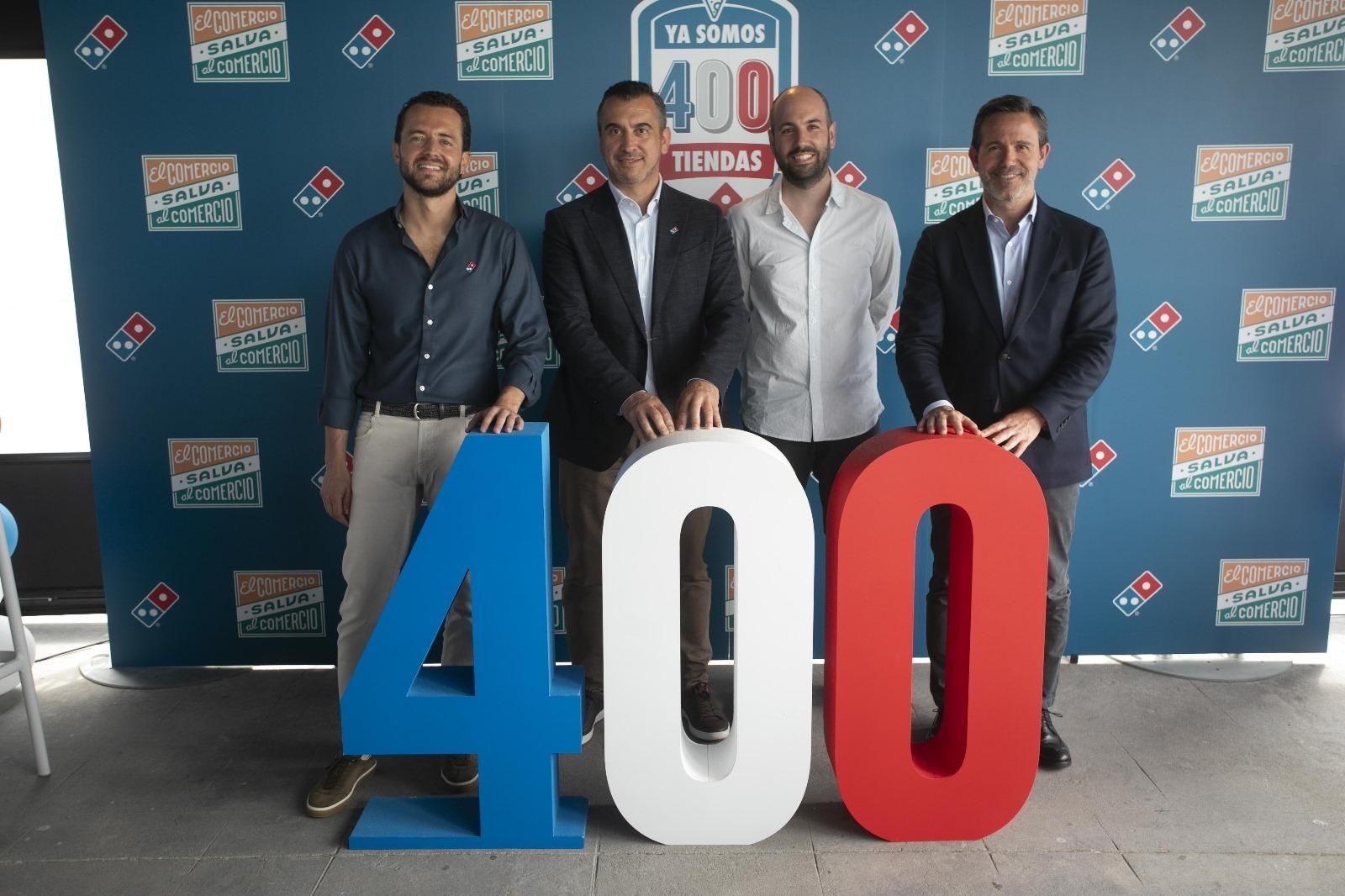 Inauguración de la nueva tiena de Domino's Pizza en València