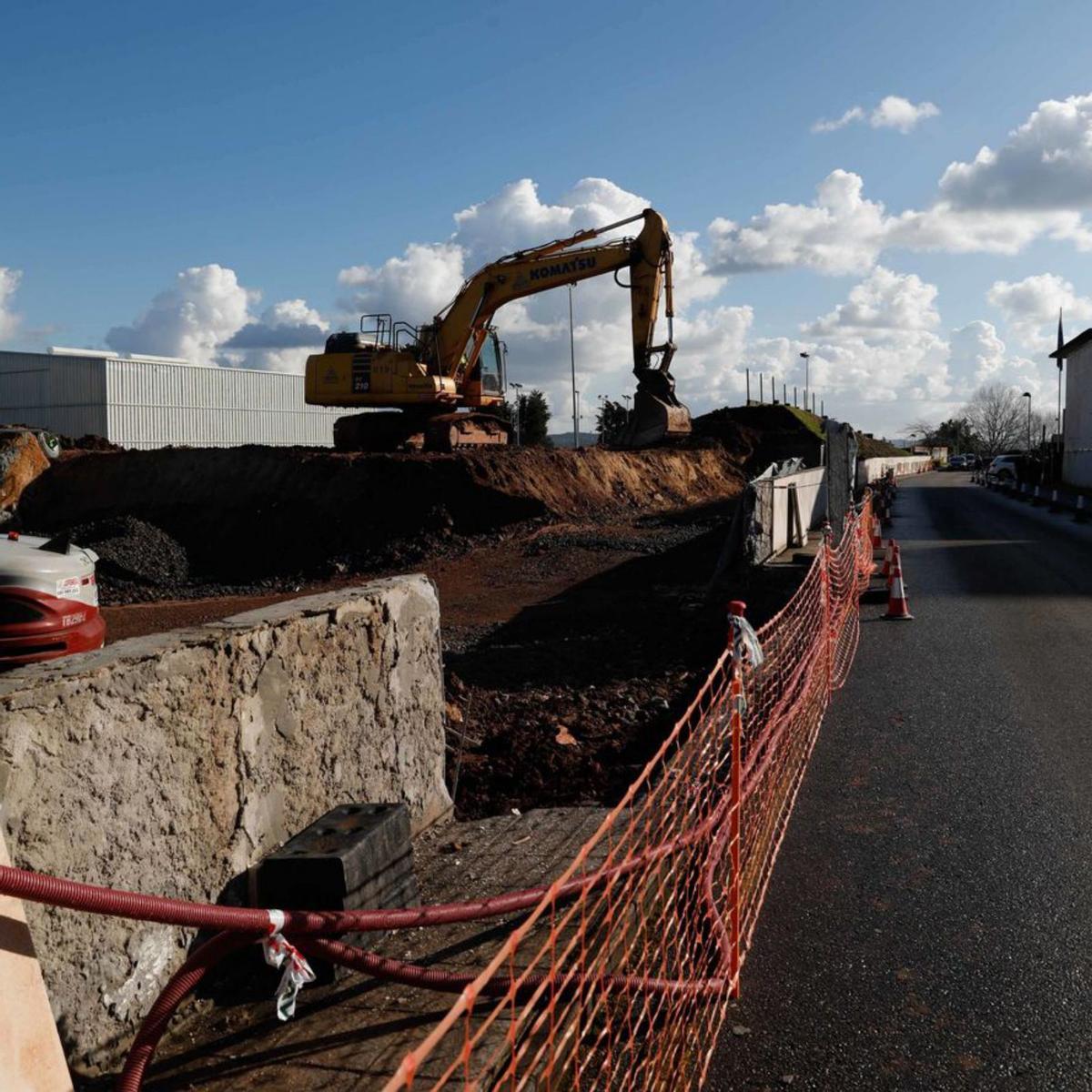 Avanza la obra del carril bus hospitalario.