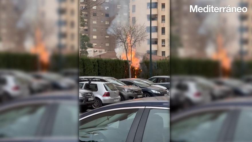 El peligro de los petardos: su mal uso provoca dos nuevos incendios en Castelló