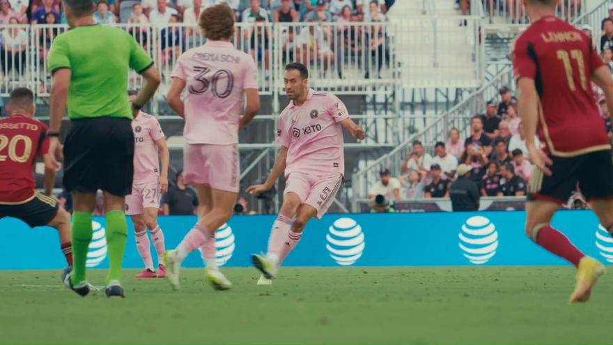 El homenaje de Inter Miami a Sergio Busquets