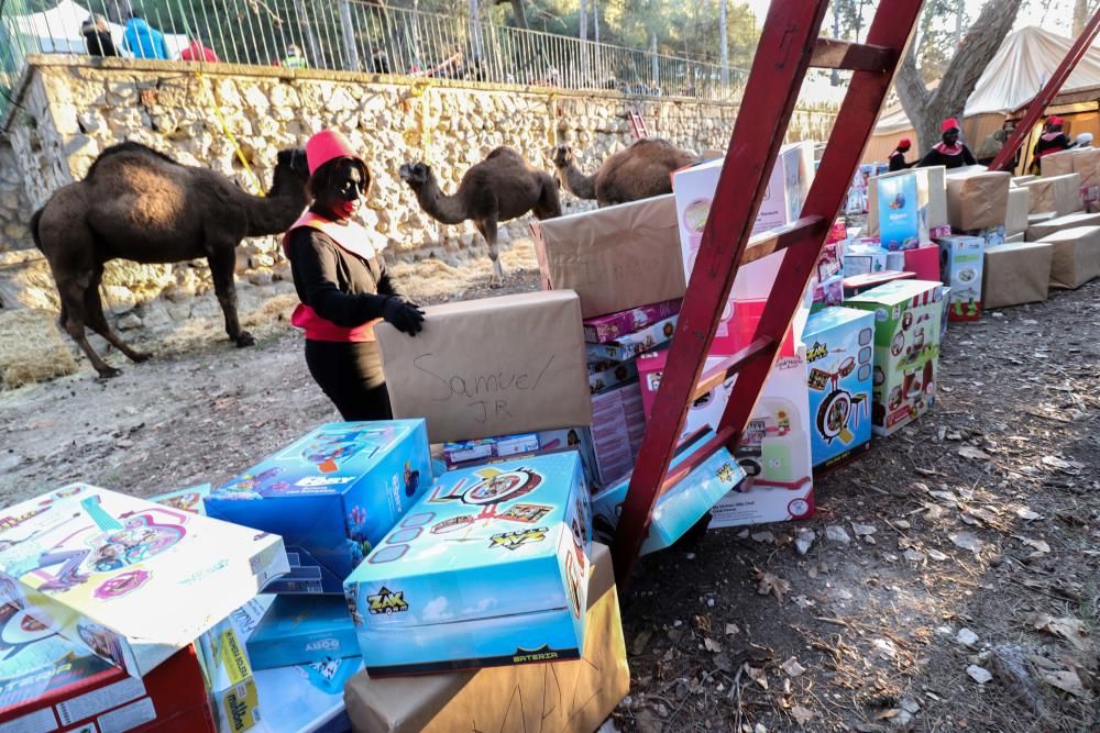 Los Reyes Magos abren las puertas de su campamento