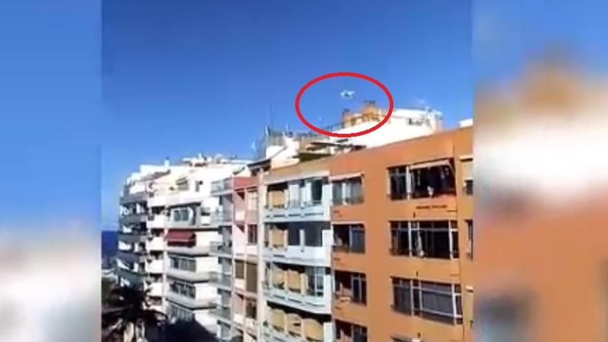 Alarma en la zona de Las Canteras por un dron