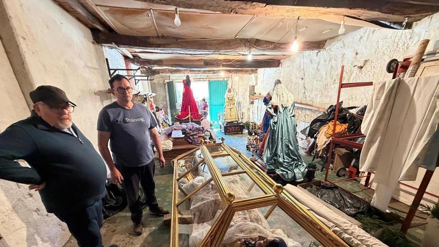 La Cofradías de la Misericordia restaura el Cristo del Descendimiento de Ignacio Cerviño