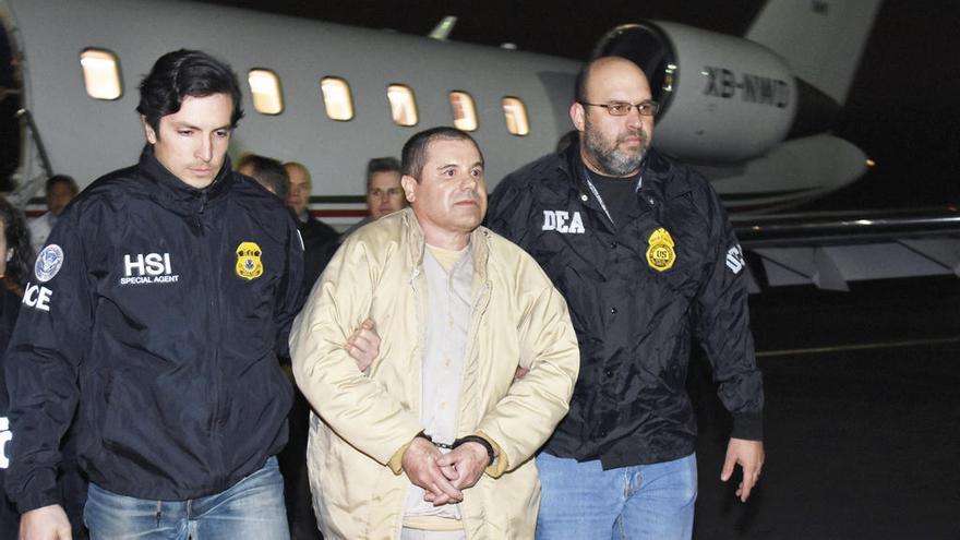 &quot;El Chapo&quot;, en EE UU // Reuters