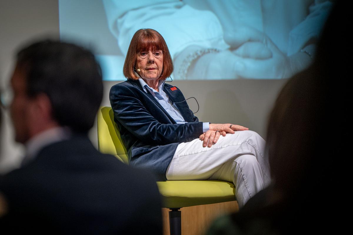 Gisèle Pelicot, durante el acto de presentación de su libro