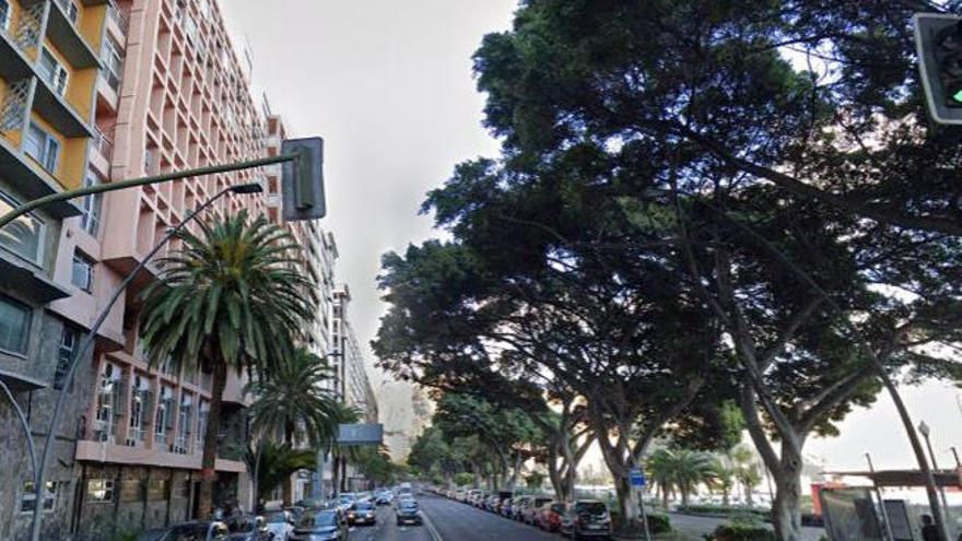 Edificio de la avenida de Anaga al que se refiere la resolución de Urbanismo.