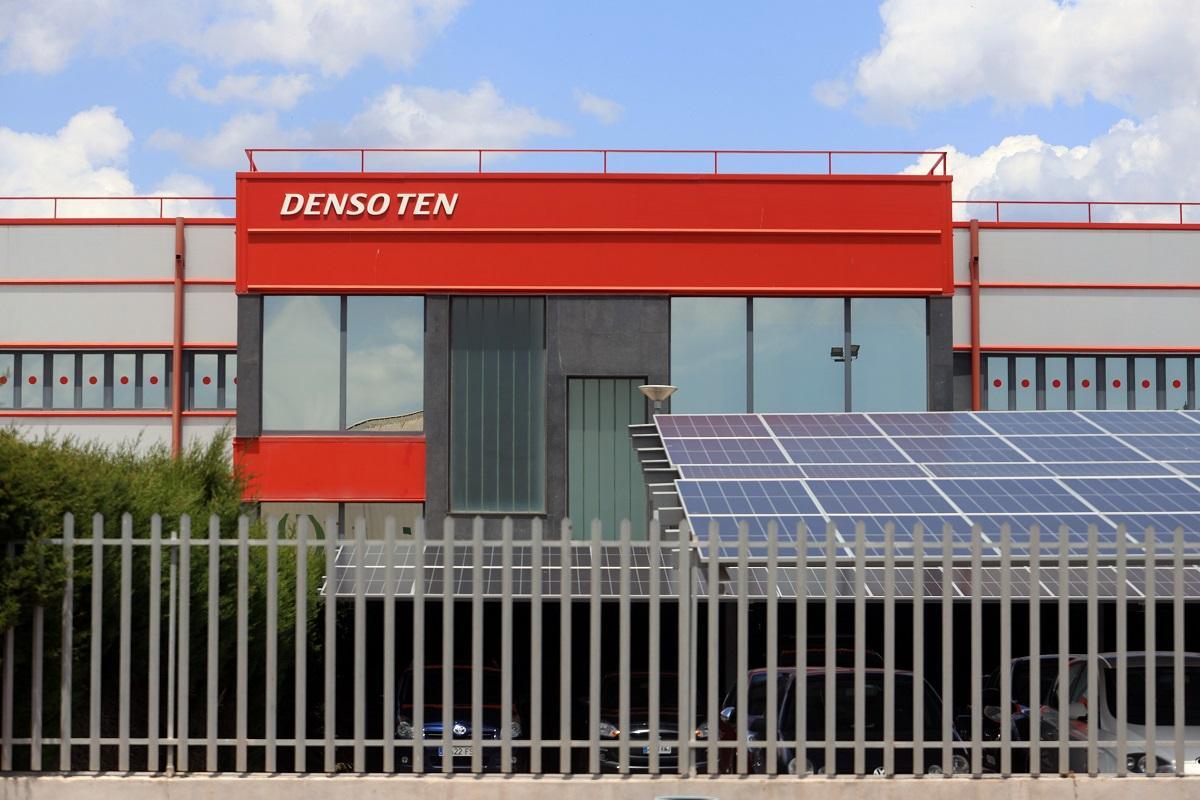 Otra imagen de las instalaciones de la empresa Denso Ten España en el polígono Gudalhorce, en Máaga capital.