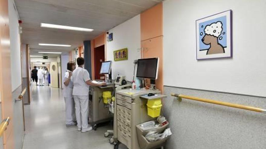 Pediatria i Neonatologia són a la segona planta de la part històrica de Sant Joan de Déu