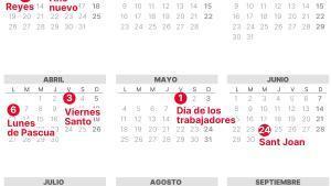 Calendario Laboral Tarragona 2026