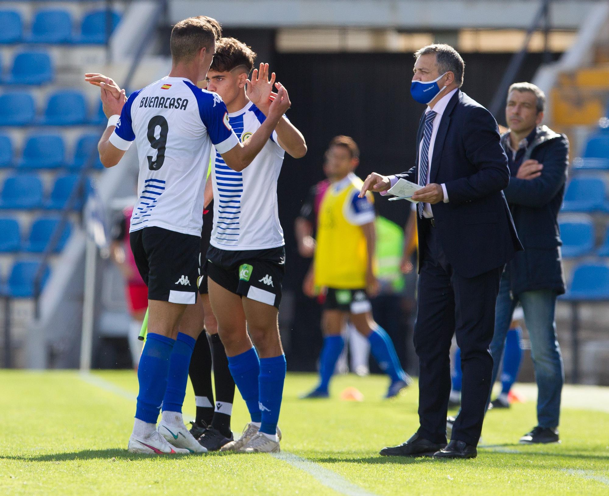 Las imágenes del partido Hércules - Peña Deportiva