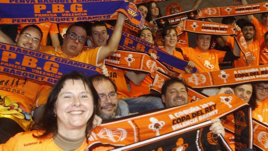 Afición del Valencia Basket.