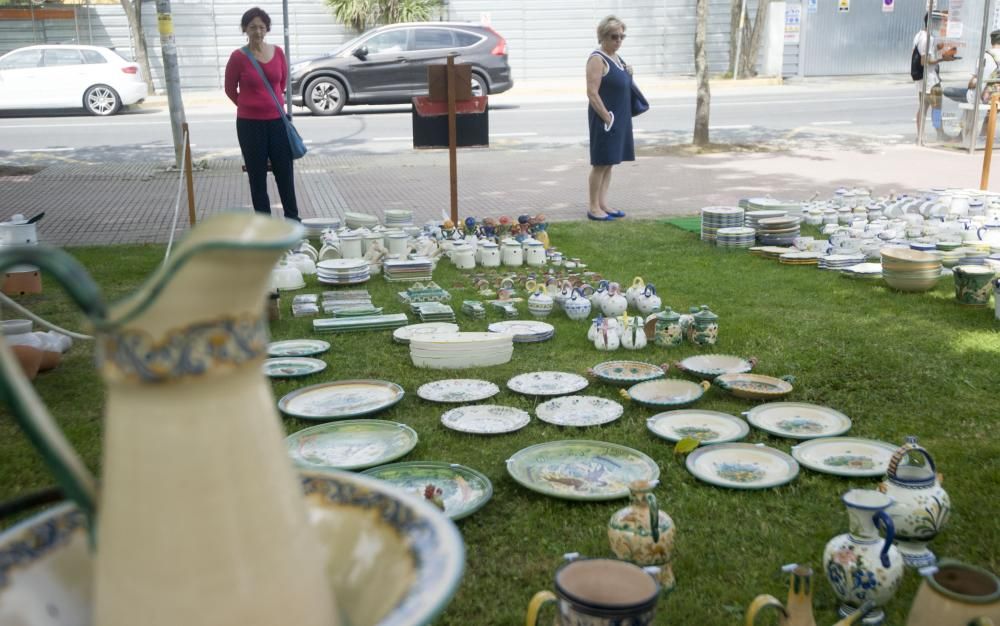 Vuelven las piezas de barro al parque Luis Seoane de Santa Cruz en la XXIII Feira Alfaroleiros.