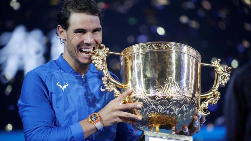 Nadal muerde su sexto título del año en Pekín
