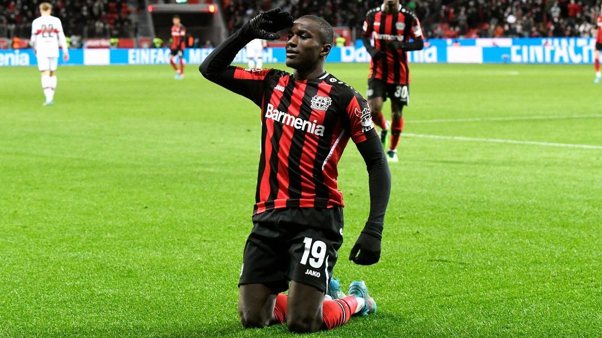 Moussa Diaby brilla en la Bundesliga