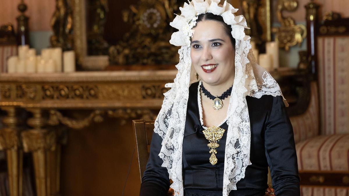 Annais Cortés Pérez, candidata de la Hoguera Benito Pérez Galdós