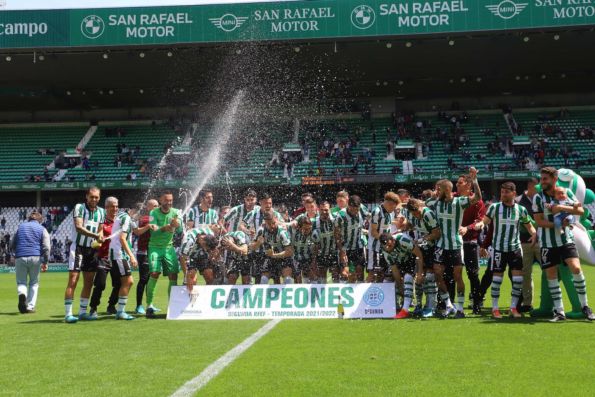 Imágenes de la fiesta de los campeones en el Arcángel