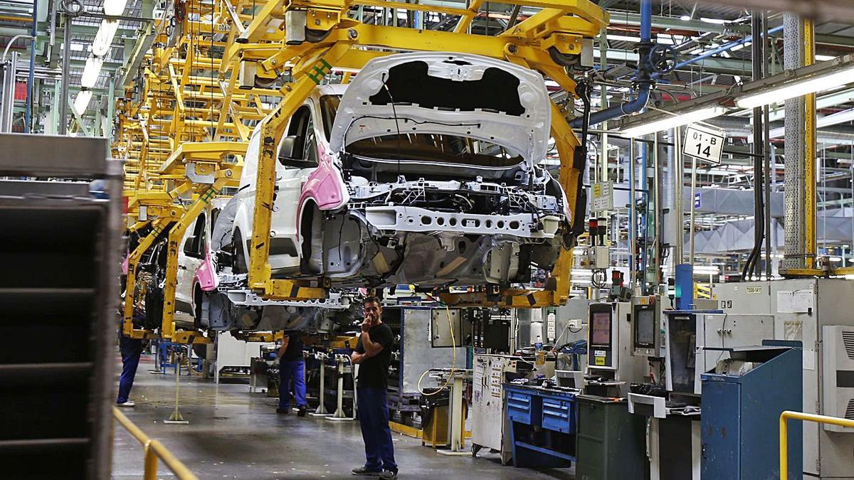 Planta de producció de vehicles de Ford Almussafes, en una imatge d’arxiu. | VICENT M. PASTOR