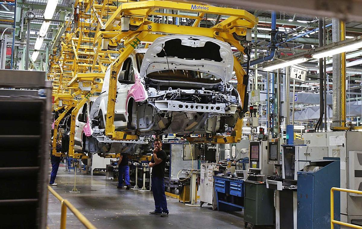 Planta de producción de vehículos de Ford Almussafes, en una imagen de archivo.