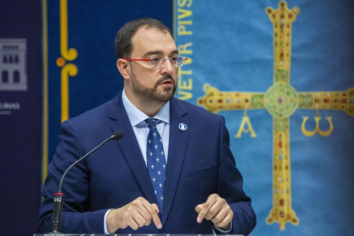 Adrián Barbón, en una imagen de archivo.