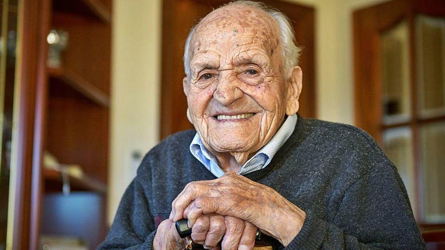 El manresà Marcelino Solà Traserra, el quart home més gran de l&#039;Estat, mor als 109 anys