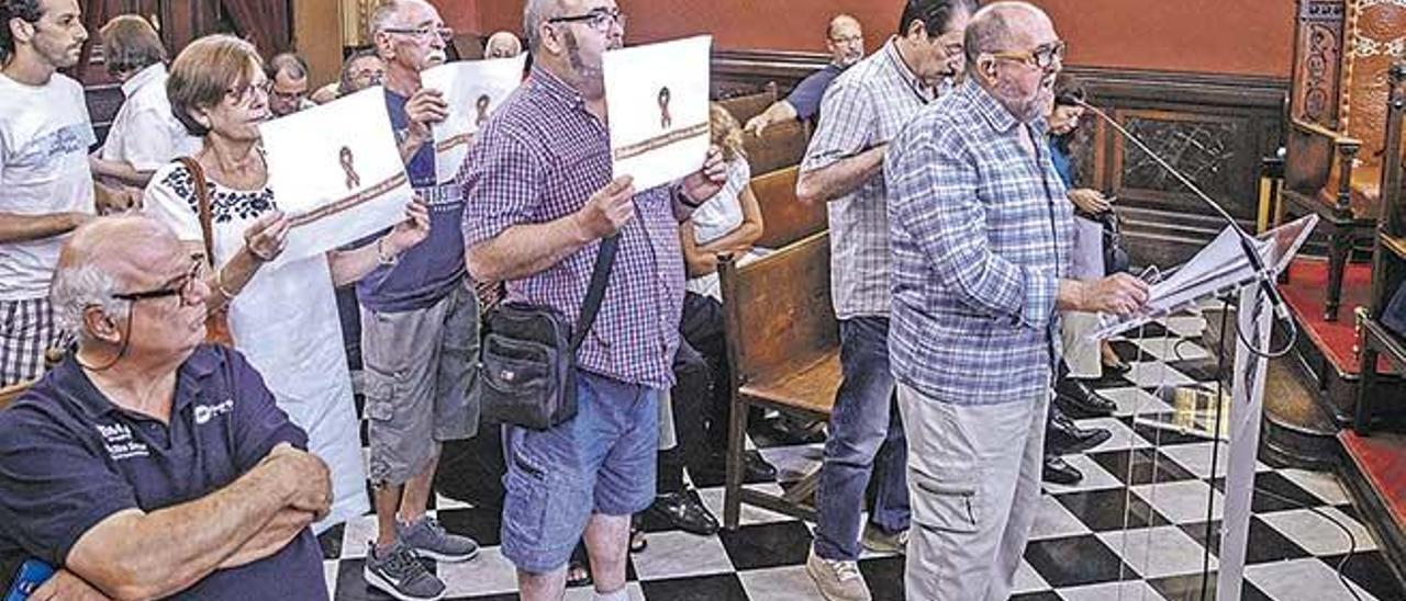 Martín Cifre, de Dignidad y Solidaridad.