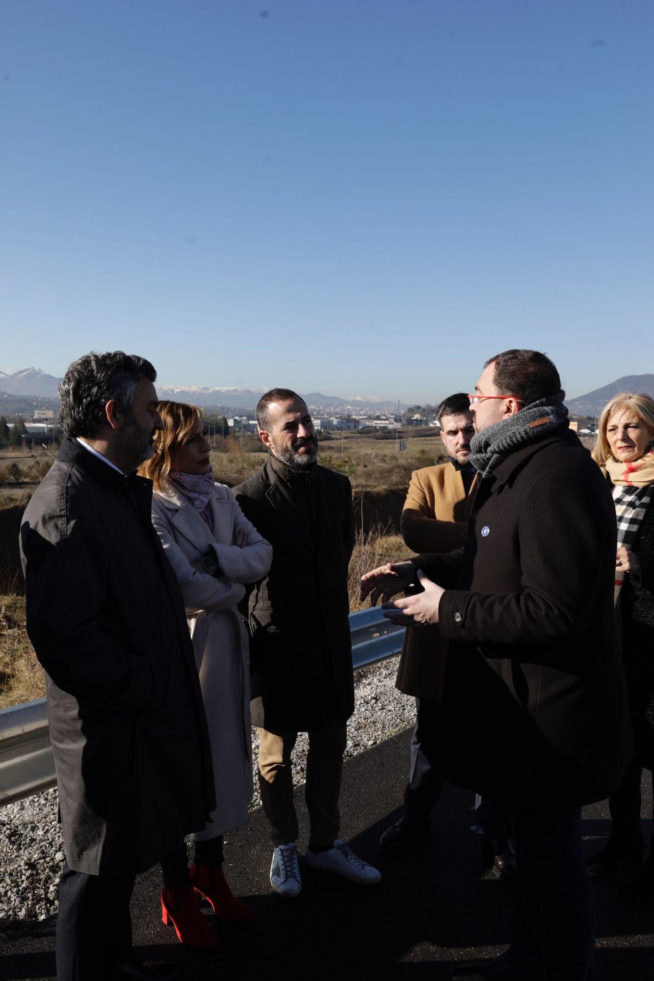 EN IMÁGENES:  Comienza la construcción del desdoblamiento de la carretera AS-17 en Bobes (Siero)