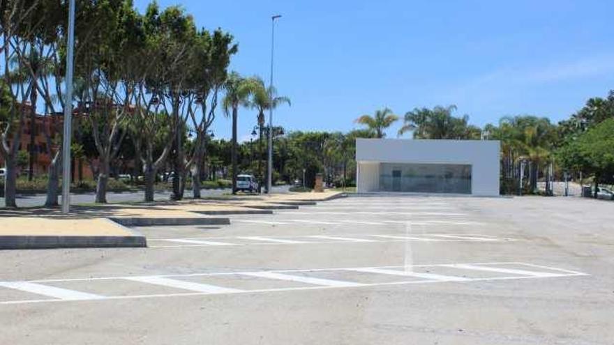 Imagen de la nueva estación de autobuses de Estepona.