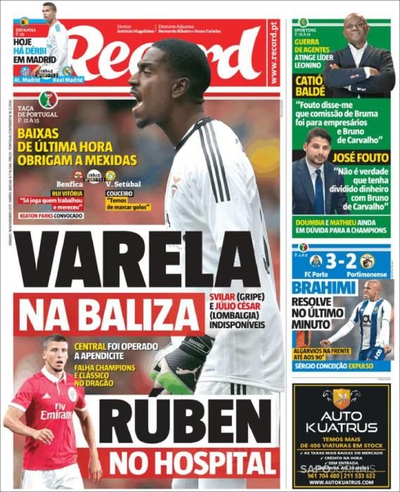 Portadas sábado 18 de noviembre de 2016