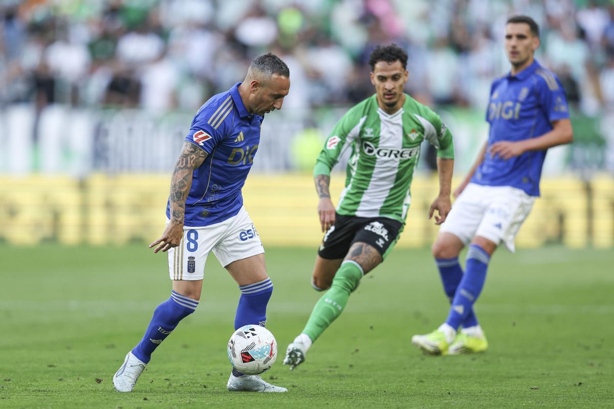 Así fue el partido entre el Real Oviedo y el Betis