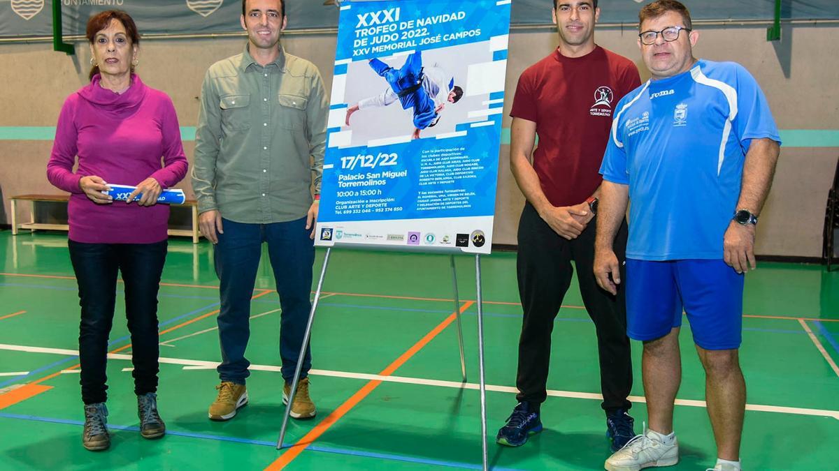 Presentación Oficial del Torneo de Navidad de judo en Torremolinos.