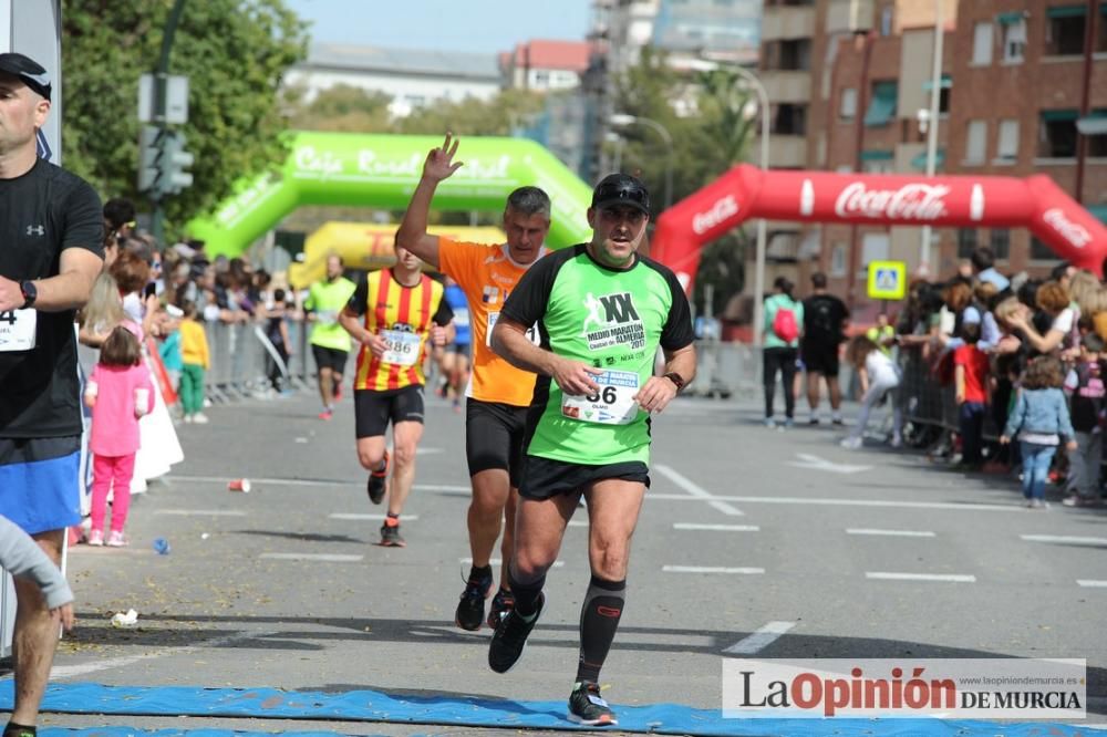 Media Maratón de Murcia: llegada (2ª parte)