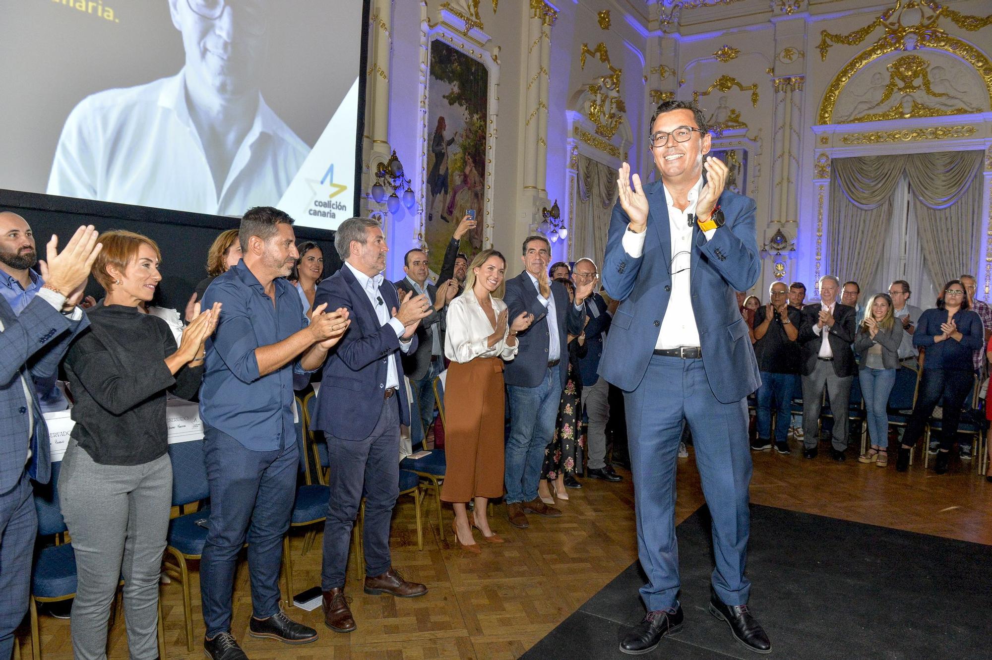 Pablo Rodríguez presenta candidatura al Parlamento por Gran Canaria