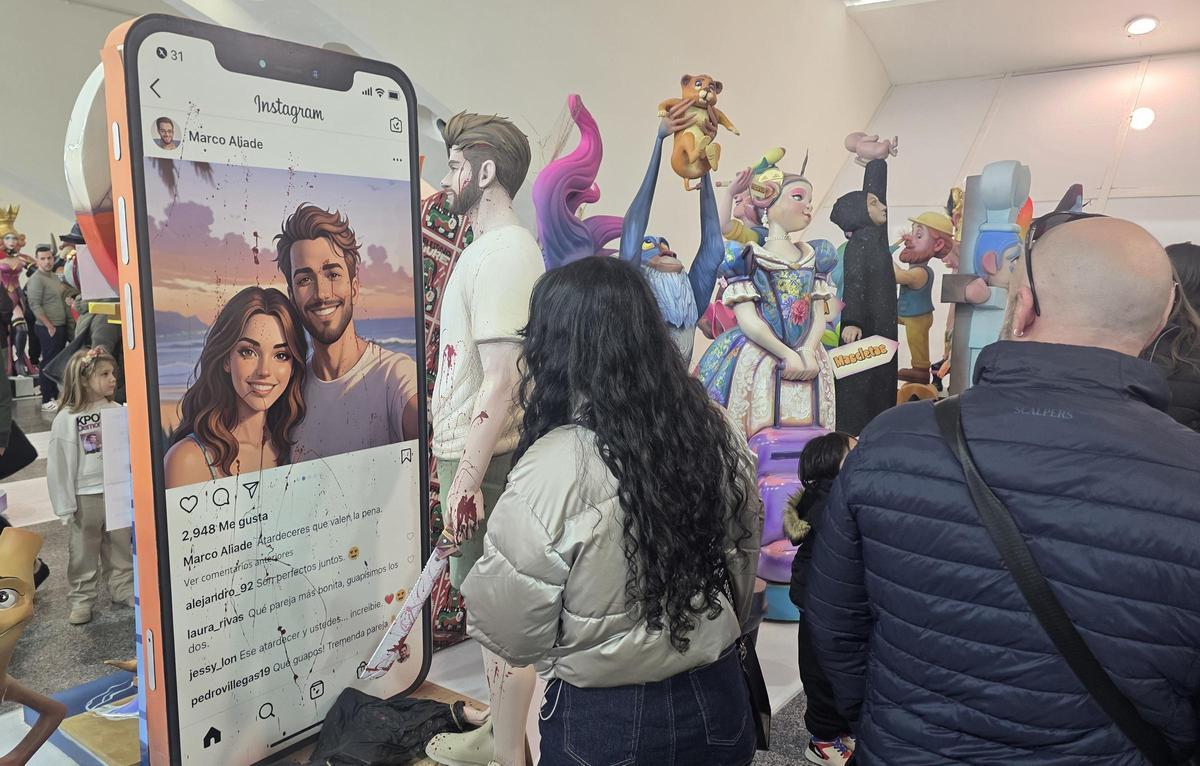 La figura llama la atención pese a estar en la zona de secciones modestas