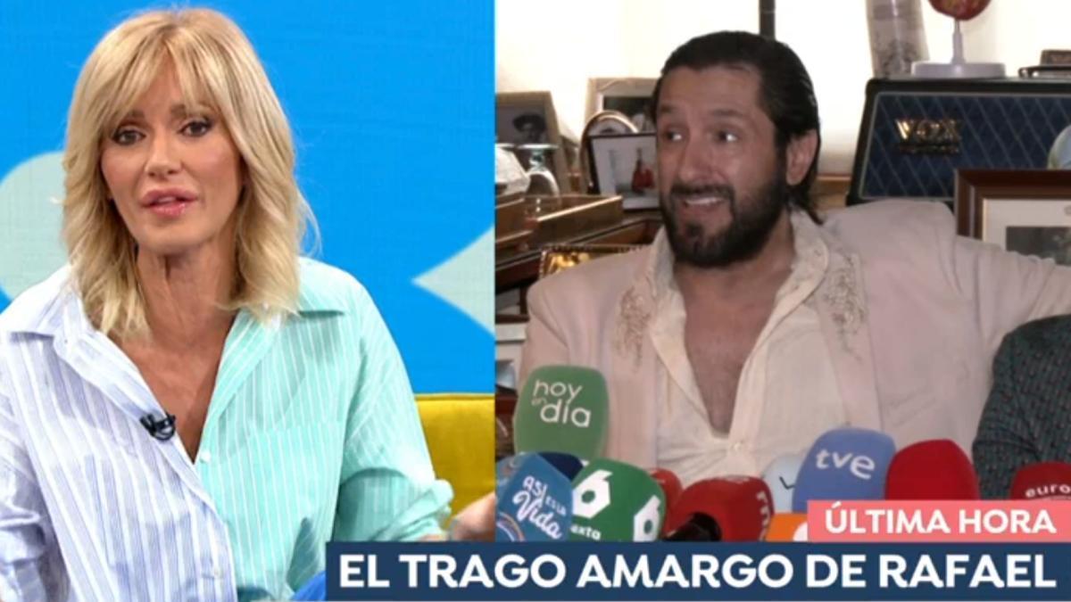 Susanna Griso y Rafael Amargo en 'Espejo público'