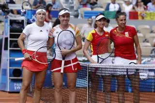 Tenis en los Juegos Olímpicos, Karolina Muchova / Linda Noskova - Cristina Bucsa  / Sara Sorribes, en imágenes