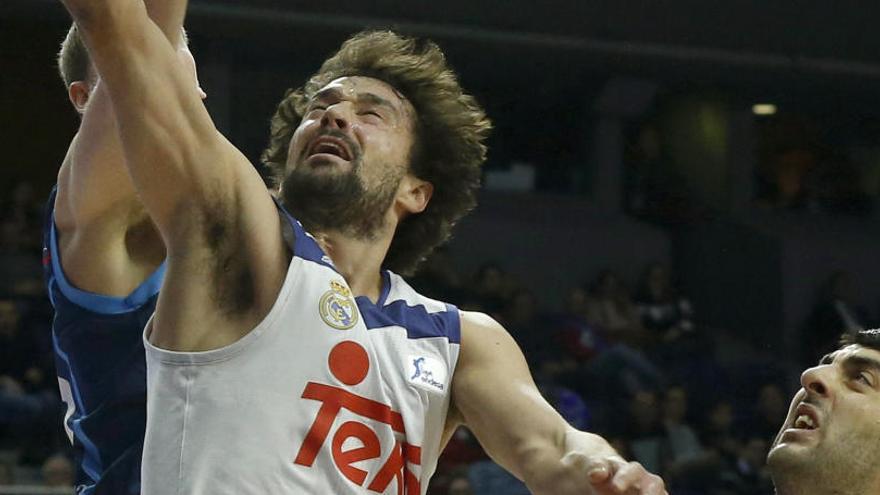 Sergio Llull, en otra acción del partido.