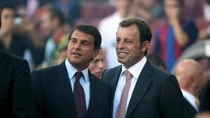 Joan Laporta y Sandro Rosell, cerca de enterrar sus diferencias