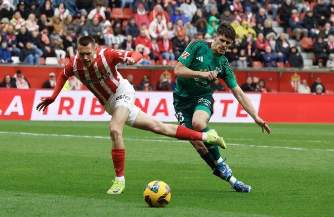El partido entre el Sporting y el Albacete en imágenes