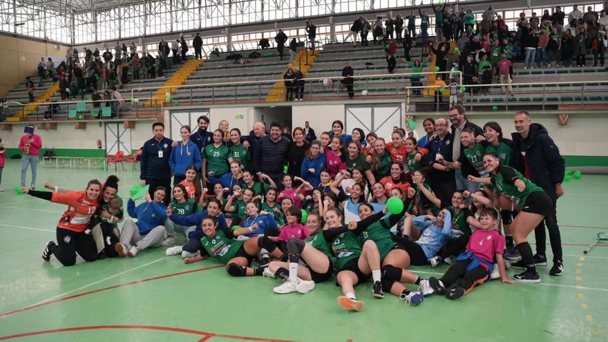 El Adesal sella el ascenso a la División de Honor Oro de balonmano